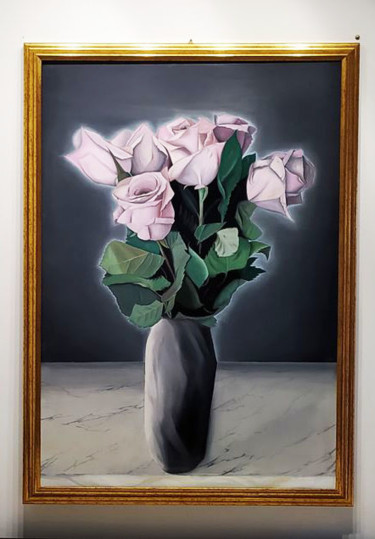 Картина под названием "Soul" - Simone May, Подлинное произведение искусства, Масло
