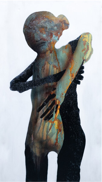 Картина под названием "Eva" - Simone Miletta (Mīlĕs), Подлинное произведение искусства, Акрил