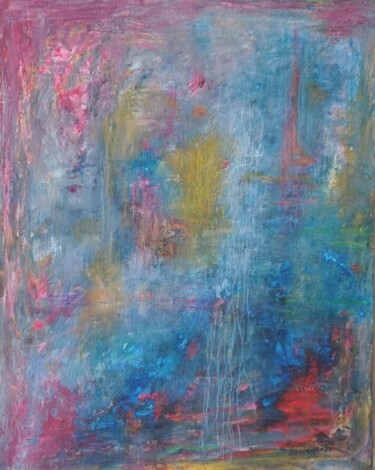 Painting titled "Impressions" by Simone Savilia-Bessard (silvia), Original Artwork, Acrylic