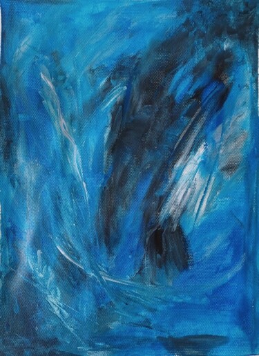 Картина под названием "dauphin" - Simone Savilia-Bessard (silvia), Подлинное произведение искусства, Акрил
