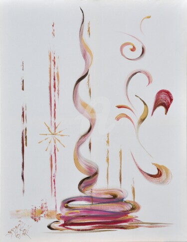 Malerei mit dem Titel "Émergence des valeu…" von Simone Fleur Sempere, Original-Kunstwerk, Andere