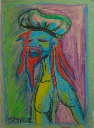 Drawing titled "Dread Rules" by Simone, Original Artwork, Pastel