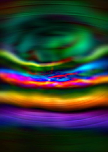 Digital Arts titled "rainbow vortex" by Simonhawk, Original Artwork