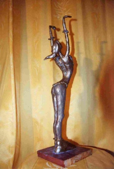 Sculpture intitulée "la virtuose" par Michele Simonnet, Œuvre d'art originale