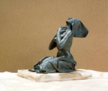Sculpture intitulée "la soumise" par Michele Simonnet, Œuvre d'art originale