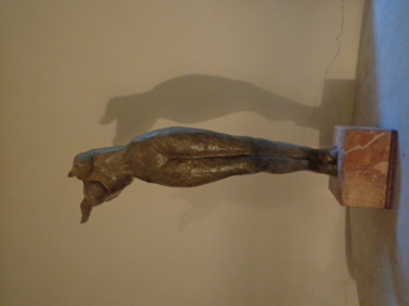 Sculpture intitulée "L'INACHAVEE.jpg" par Michele Simonnet, Œuvre d'art originale, Argile