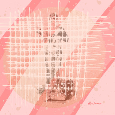 Arts numériques intitulée "Sense of shame" par Olga Simonova, Œuvre d'art originale, Photo montage Monté sur Châssis en bois