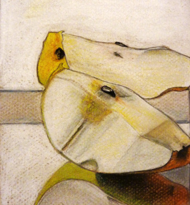 Disegno intitolato "Nature morte" da Maria Iacuzzi (SIMPLE ART), Opera d'arte originale, Pastello