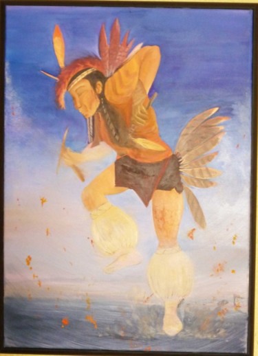 Peinture intitulée "La prière" par Kalikea, Œuvre d'art originale