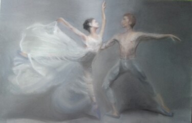 Pittura intitolato "Zanesenost" da Sinaida Balen, Opera d'arte originale, Pastello