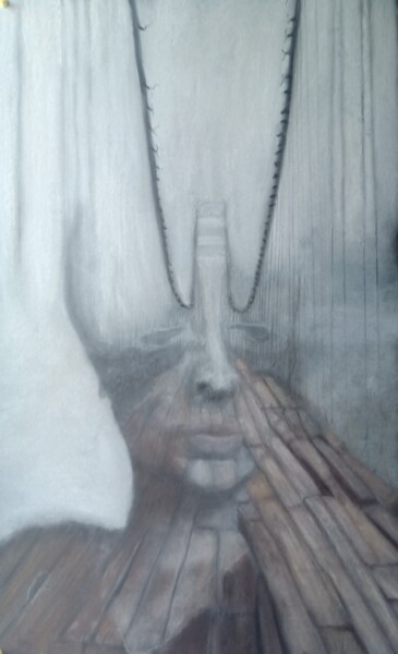 Картина под названием "Povezanost" - Sinaida Balen, Подлинное произведение искусства, Пастель