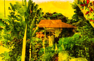 Digitale Kunst getiteld "tropische stimmung…" door Sigrun Neumann (Sineu), Origineel Kunstwerk