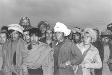 Fotografia intitolato "Afghani-Refugees ca…" da Sigrun Neumann (Sineu), Opera d'arte originale