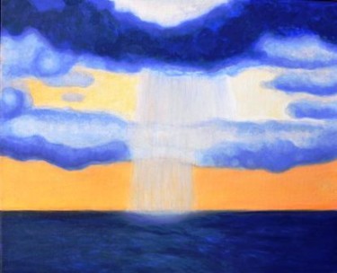 Painting titled "le mouvement au ciel" by Sigrun Neumann (Sineu), Original Artwork, Acrylic