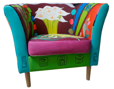 Design titled "Fauteuil El Dorado" by Sinkié., Original Artwork, Furniture