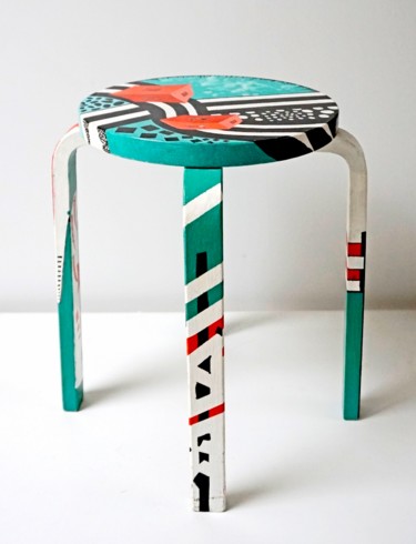 Design titled "Tabouret" by Sinkié., Original Artwork, Furniture