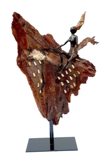 Sculpture intitulée "Eclat 3" par Sinkié., Œuvre d'art originale, Bronze