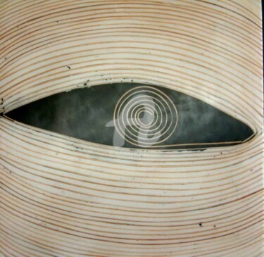 Painting titled "Rapid Eye" by Sio Montera, Original Artwork