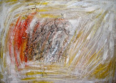 Painting titled "Burning Regret" by Sio Montera, Original Artwork