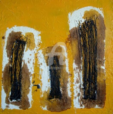 Painting titled "Sagrada Familia" by Sio Montera, Original Artwork
