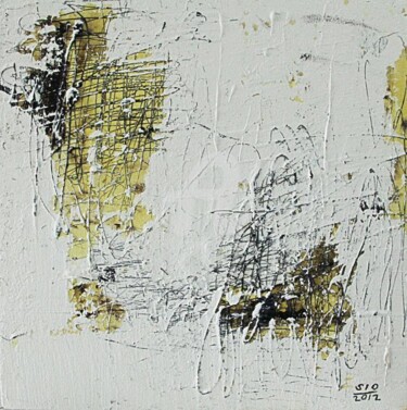 Painting titled "Eskrimador Series V" by Sio Montera, Original Artwork, Oil