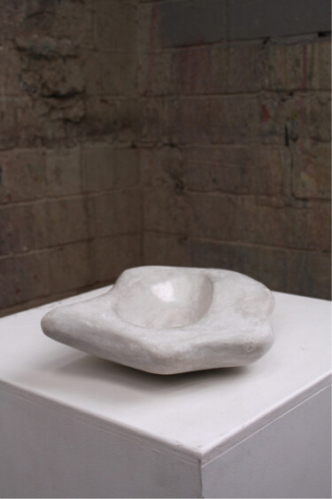 Sculpture titled "Between Rock 003" by Siobhán Joyce, Original Artwork, Plaster