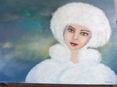 Peinture intitulée "Patricia" par Sisca Couleurs, Œuvre d'art originale, Acrylique