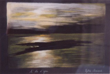 Peinture intitulée "L'Ile d'Yeu" par Sylvie Briand, Œuvre d'art originale