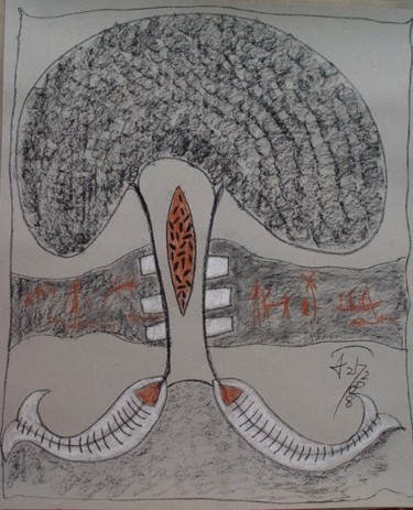 Drawing titled "untitled" by Siva R, Original Artwork