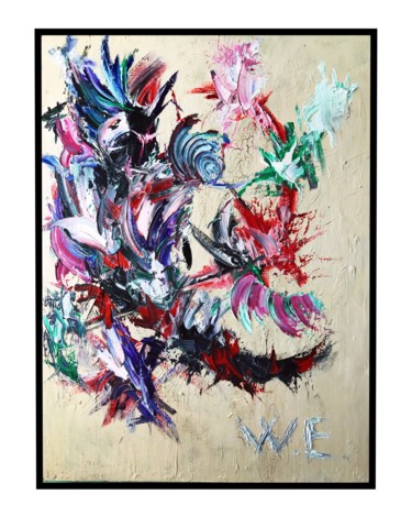 Картина под названием "“W.E.”" - Sivo, Подлинное произведение искусства, Масло