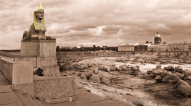 "Sphinx dream" başlıklı Fotoğraf Константин Сиятский tarafından, Orijinal sanat, Fotoşoplu fotoğrafçılık