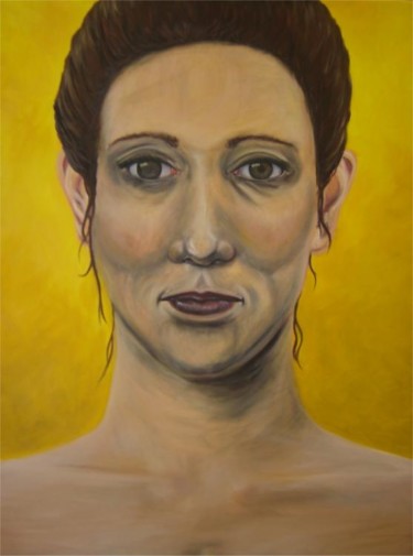Painting titled "Self Portrait 3" by Sarah Johnson, Original Artwork