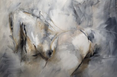 Картина под названием "Bodyscape 23112021" - Skipp Von Danzig, Подлинное произведение искусства, Масло