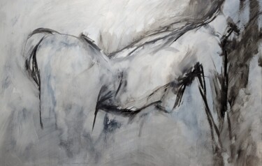 Peinture intitulée "04" par Skipp Von Danzig, Œuvre d'art originale, Huile