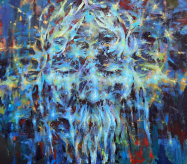 Картина под названием "Multi-faceted" - Sergey Sklyarov (Sklyar), Подлинное произведение искусства, Масло Установлен на Дере…