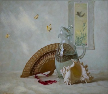 Peinture intitulée "Сoolness.jpg" par Igor Skorikov, Œuvre d'art originale, Huile