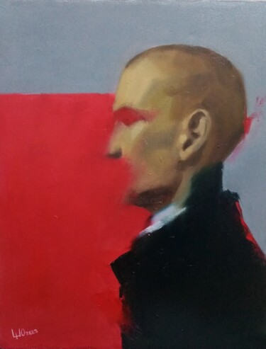 Картина под названием "Образ" - Юрий Шкуропат, Подлинное произведение искусства, Масло
