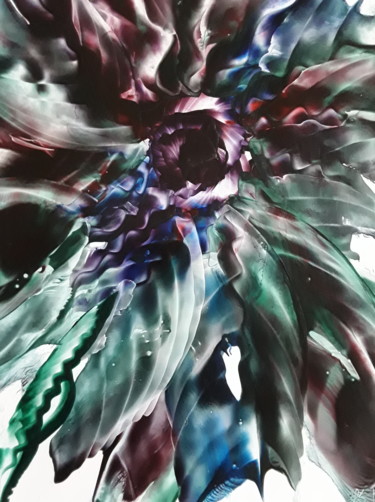 Digital Arts titled "Toxic Virus" by Heather Prosser, Original Artwork, Encaustic