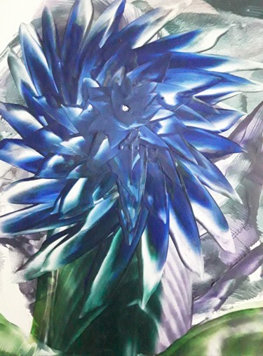 Digital Arts titled "Cactus time" by Heather Prosser, Original Artwork, Encaustic
