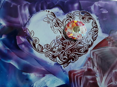 Arte digitale intitolato "Love from behind" da Heather Prosser, Opera d'arte originale, Pittura digitale