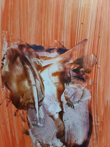 Digital Arts titled "Hog deer run" by Heather Prosser, Original Artwork, Encaustic