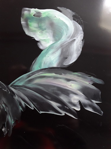 Arte digitale intitolato "Life flight" da Heather Prosser, Opera d'arte originale, Encausti