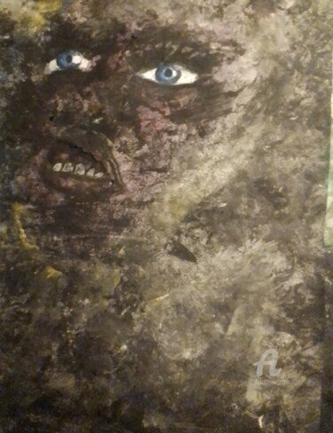 Pittura intitolato "Crystal-Eyes" da Skylor Timeless, Opera d'arte originale, Acrilico