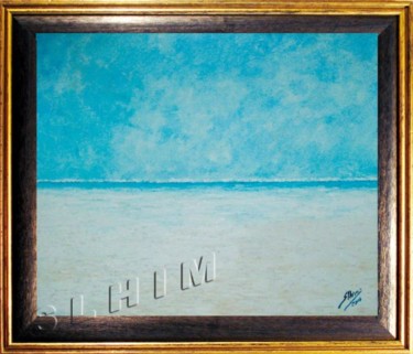 Pittura intitolato "CALMA 2" da Slhim, Opera d'arte originale