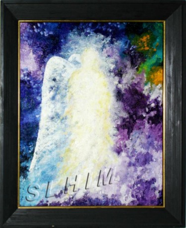 Painting titled "LAOVIAH, Ser de Luz" by Slhim, Original Artwork
