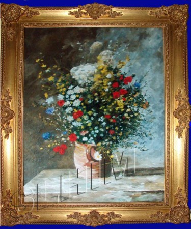 Peinture intitulée "Homenaje a Renoir" par Slhim, Œuvre d'art originale