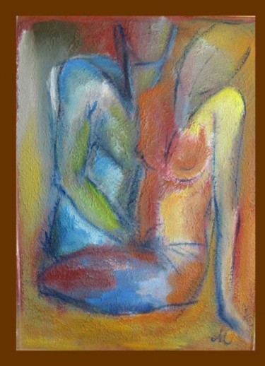 Pintura titulada "lovers" por Dragica Micki Fortuna, Obra de arte original