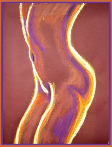 Painting titled "Nude VI" by Dragica Micki Fortuna, Original Artwork, Oil
