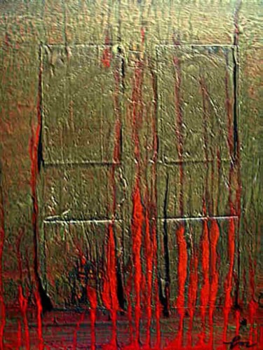 Peinture intitulée "inferno" par Dragica Micki Fortuna, Œuvre d'art originale, Autre