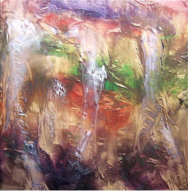 Painting titled "Postojna Cave" by Dragica Micki Fortuna, Original Artwork